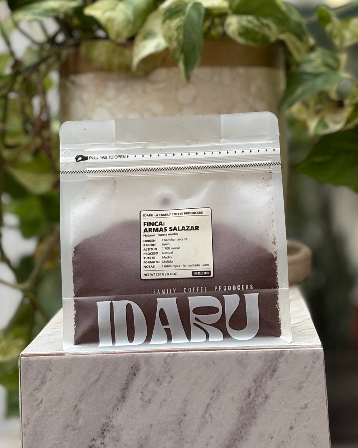 Café tostado · Molido Natural